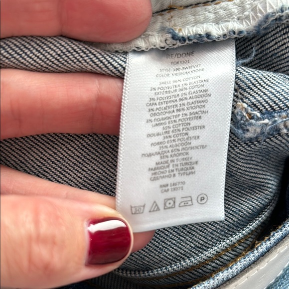 Re/Done 70’s stove pipe jeans - Picture 7 of 7